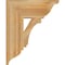 Ekena Millwork Imperial Traditional Rough Sawn Bracket, Western Red Cedar, 6"W x 18"D x 22"H BKT06X18X22IMP01RWR - alternate 4